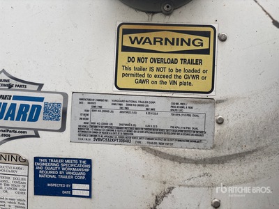 2023 Vanguard Semi-remorque fourgon