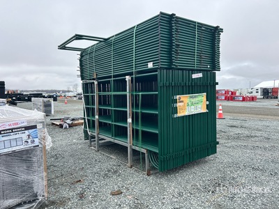 Quantity of (56) 2026 Suihe NP10-54-2 10 ft Powder Coated Panneau pour bétail (Unused)