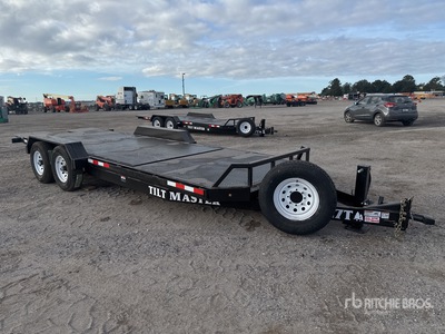 2026 Industrias America 227T 22 ft T/A Remorque à plateau basculant