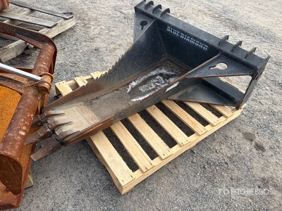 Stump Skid Steer Bucket