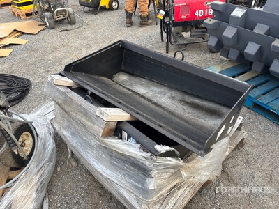 Quantity of (2) Blue Diamond 44 in General Purpose Skid Steer Bucket