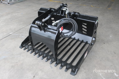 2026 Landy RRGB44-MP910 44 in Skeleton Skid Steer Grapple Bucket (Unused)