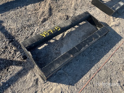All-Star Skid Steer Attachment Mounting Plate (Unused)