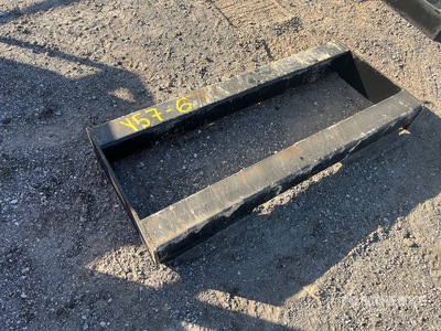 All-Star Skid Steer Attachment Mounting Plate (Unused)