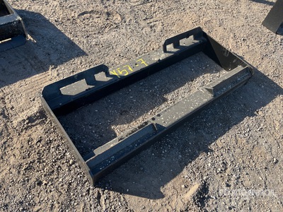 All-Star Skid Steer Attachment Mounting Plate (Unused)