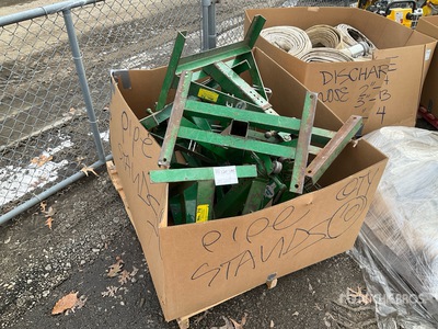 Quantity of (10) Pipe Stands