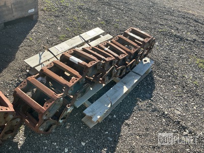 (2) Bobcat Grouser Steel Over-The-Wheel Tracks