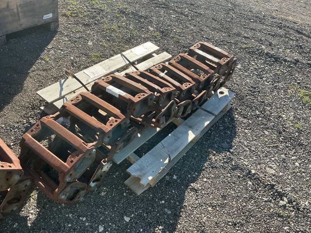 (2) Bobcat Grouser Steel Over-The-Wheel Tracks