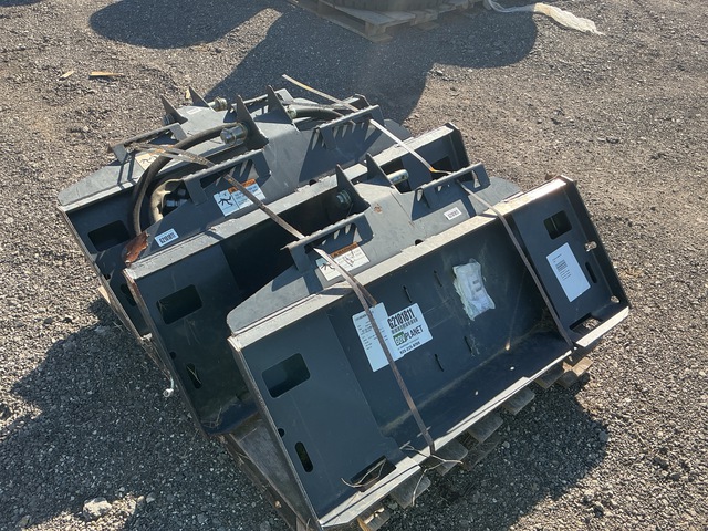 (3) Bobcat 6812980 Auger Mounting Brackets