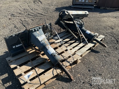 (2) Bobcat Breaker Attachments