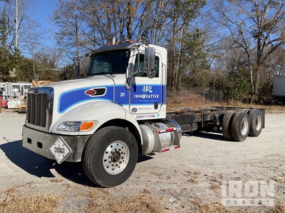 2015 Peterbilt 348 6x4 Cab and Chassis