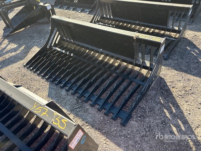 72 in Skeleton Skid Steer Bucket (Unused)