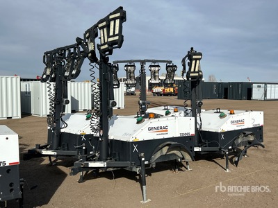 Quantity of (4) 2017 Generac MLT4060MVD Tour d'éclairage (Inoperable)