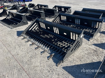 All-Star 80 in Skeleton Skid Steer Bucket (Unused)