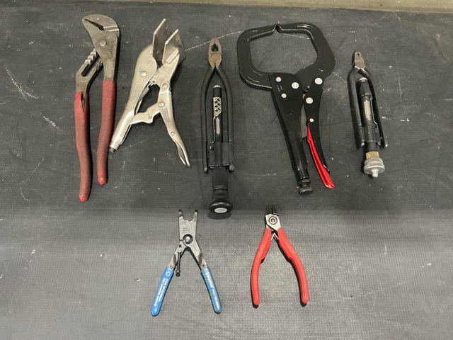 (412) Assorted Pliers