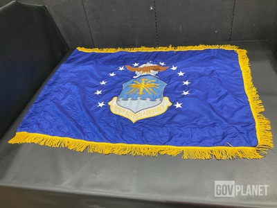(87) Atlas US Airforce Ceremonial w/Fringe Flags