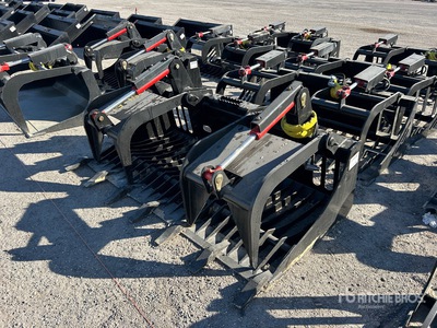 All-Star 72 in Skeleton Skid Steer Grapple (Unused)