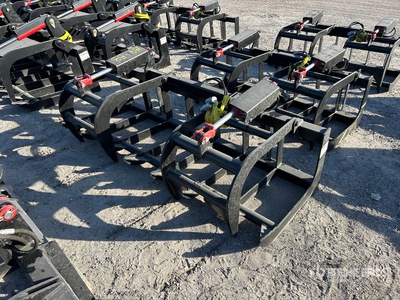 All-Star 78 in 78 In E-Series Root Skid Steer Grapple (Unused)