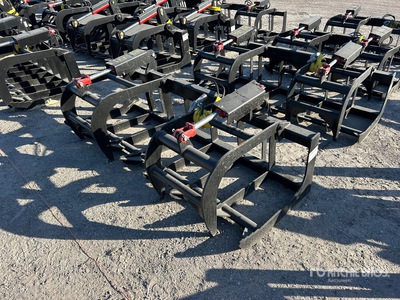 All-Star 78 in 78 In E-Series Root Skid Steer Grapple (Unused)