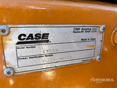 2010 Case CX55B Minibagger