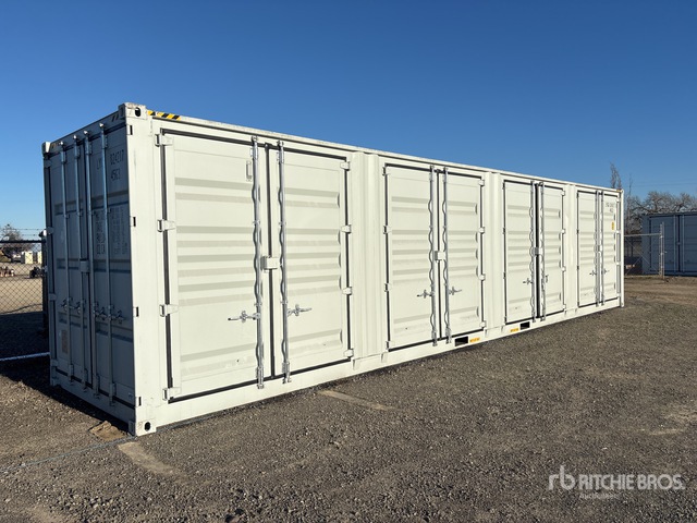2026 40 ft High Cube Multi-Door Storage Container (Unused) | Ritchie ...