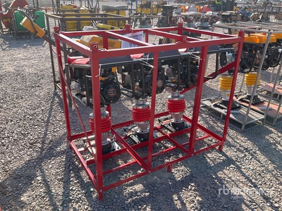 Quantity of (3) 2025 STARVOX HCD110 Lote de Bailarinas (Sin Usar) / Jumping Jack Tamper (Unused)