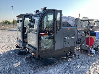 2025 STARVOX VOL-2000 Ride-On Electric Barredora de Pisos (Sin Usar) / Floor Sweeper (Unused)