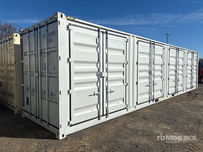 2025 40 ft High Cube Multi-Door Storage Container
