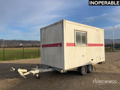 2008 Courant MGRGR40 T/A Bungalow De Chantier 2 Essieux Oficina móvil (Inoperable)