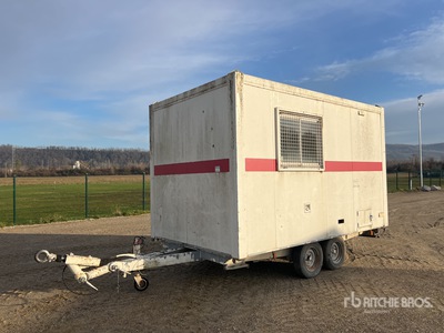 2008 Courant MGRGR40 T/A Bungalow De Chantier 2 Essieux مكتب متحرك (Inoperable)