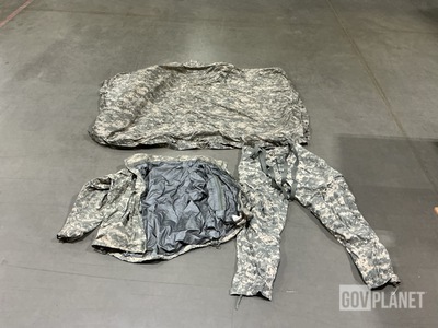 (12) Pairs of Cold Weather Trousers, (30) Wet Weather Jackets & Assorted Items