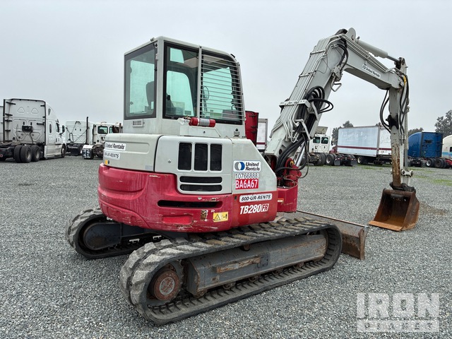 EXCAVADORA 2018 TAKEUCHI TB280FR