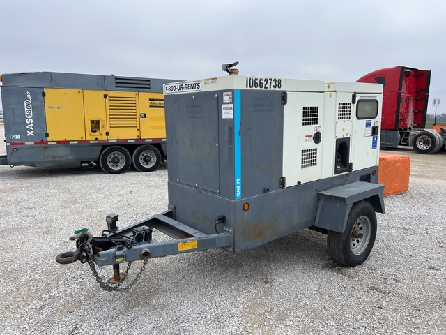 2017 Atlas Copco 70 KVA ID EB 56 kW  Mobile Generator Set