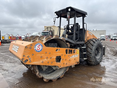 2022 Case SV213E Padfoot Drum Compactor