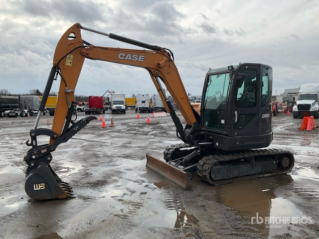 Case CX60C Mini Excavators transport quote to Springport, MI