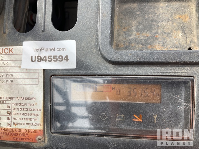 MONTACARGAS 2012 TOYOTA 8FGU30