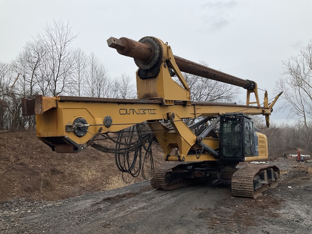2014 (unverified) HPM 250 Foundation Drill on 2014 Cat 336E Chassis