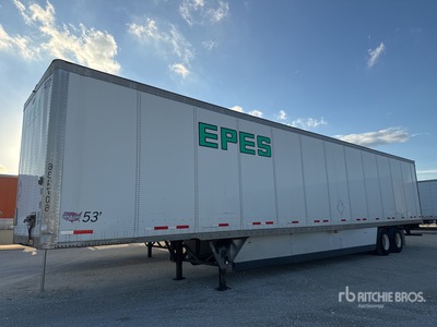 2015 Wabash 53 ft x 102 in T/A Remolque de furgoneta