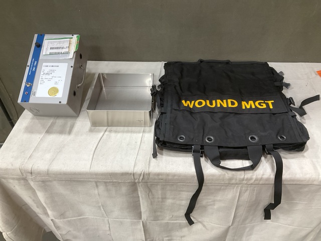 (3) Medical Panels, (1) Recovery System, (4) Trays & Assorted Items