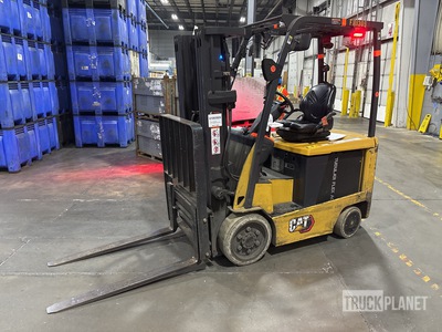 2021 Cat EC25N2 4400 lb Electric Forklift