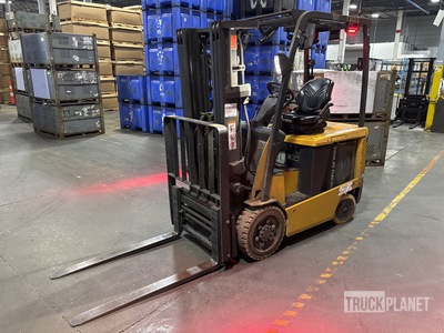 2021 Cat EC25N2 4400 lb Electric Forklift