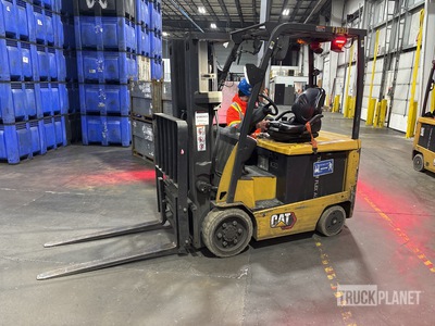 2021 Cat EC25N2 4400 lb Electric Forklift