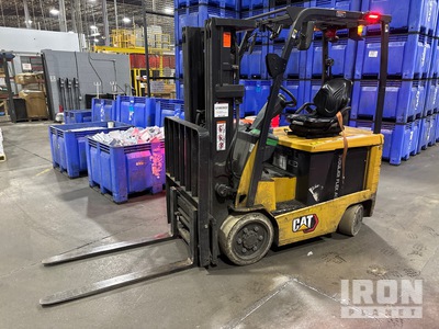 2021 Cat EC25N2 4400 lb Electric Forklift