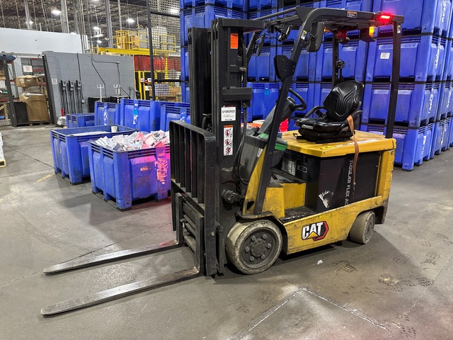2021 Cat EC25N2 4400 lb Electric Forklift