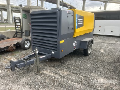 2020 Atlas Copco XAS 950 PD8 FT4 950 cfm Mobile Compresseur à air
