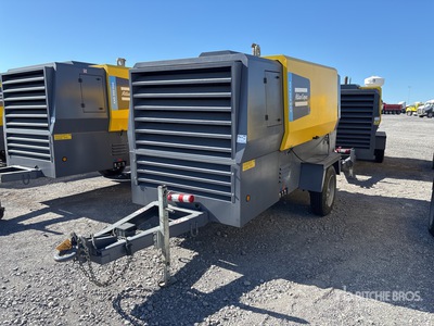 2020 Atlas Copco XAS950 PD T4F PFF Mobile 55 gal Luftkompressor