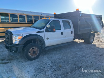 2013 Ford F-450 XL 4x2 Crew Cab Kipper-Lkw