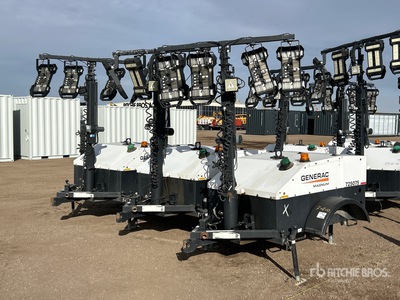 Quantity of (3) 2017 Generac MLT4060 Tour d'éclairage