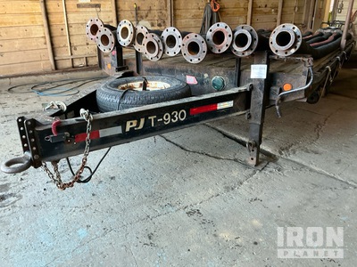 2012 PJ Trailer 8 I BEAM DECKOVER T/A 20 ft Deck over trailer Divers - Remorque