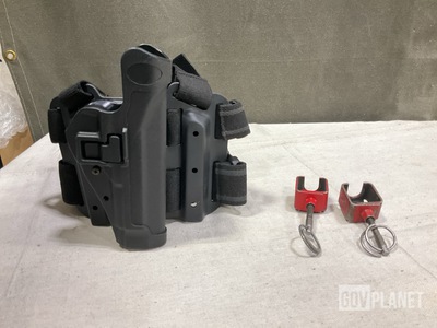 (11) Pistol Holsters & (292) Blank Ammunition Firing Attachments